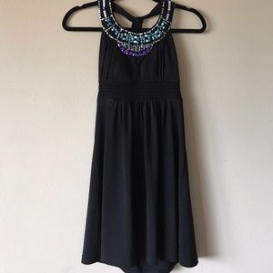 Black Halter Dress